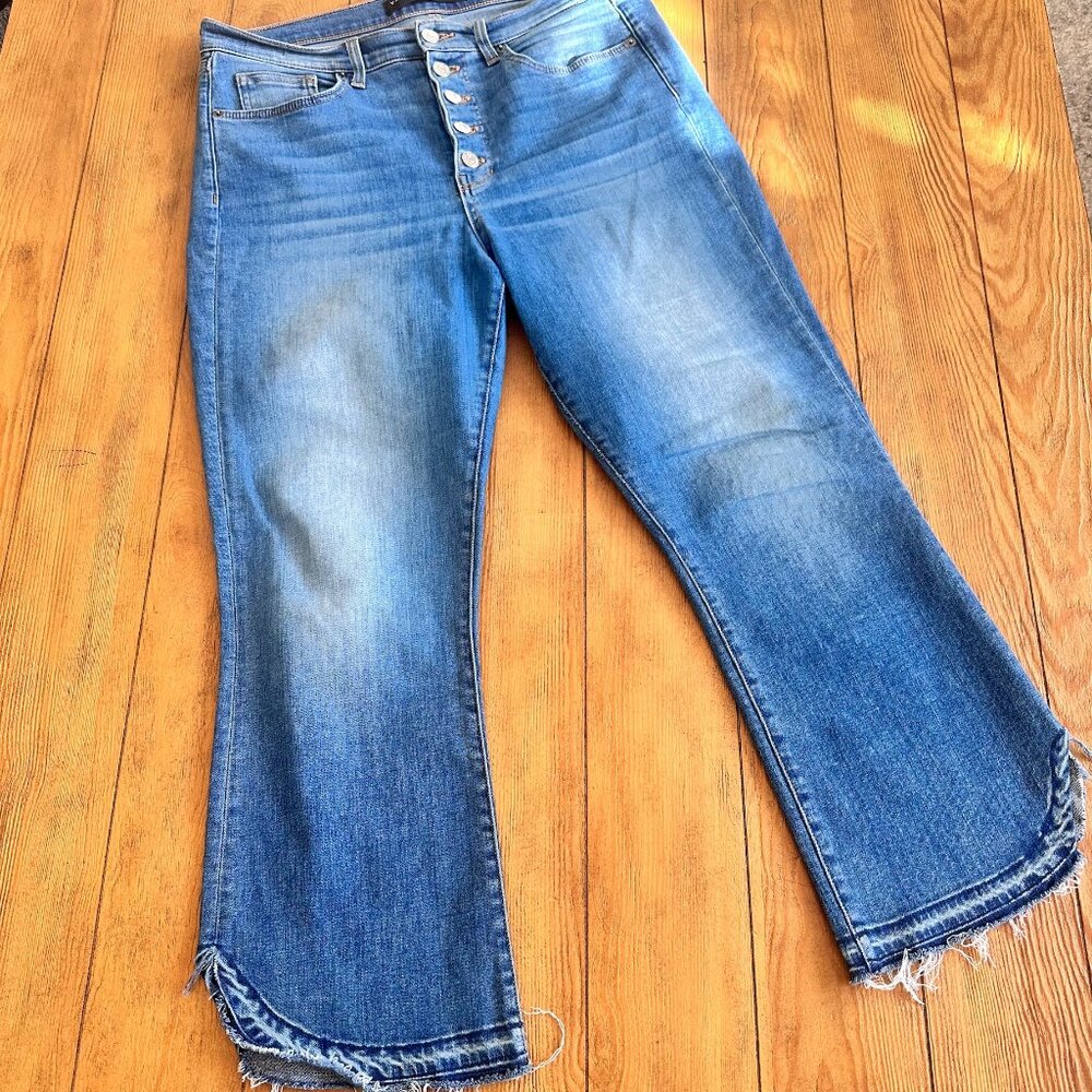 Veronica Beard Carolyn back boot 5 pocket denim jeans size 32